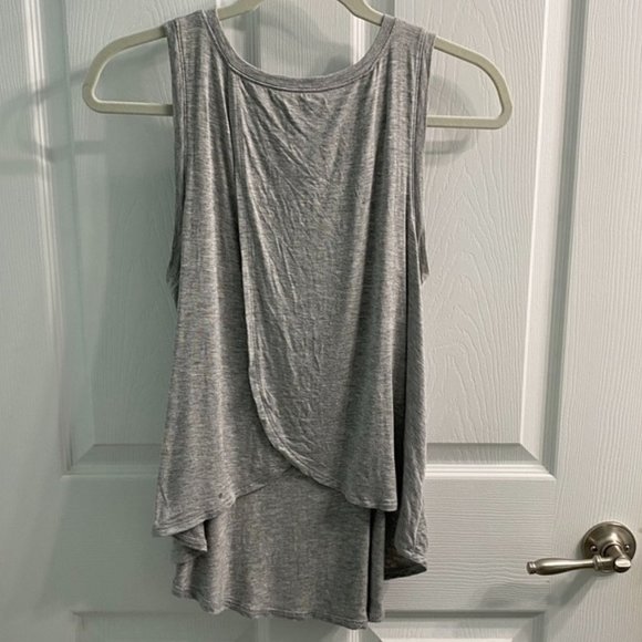 AEO 'High Tide Club' Soft & Sexy open back Tank - Gray - Picture 4 of 7